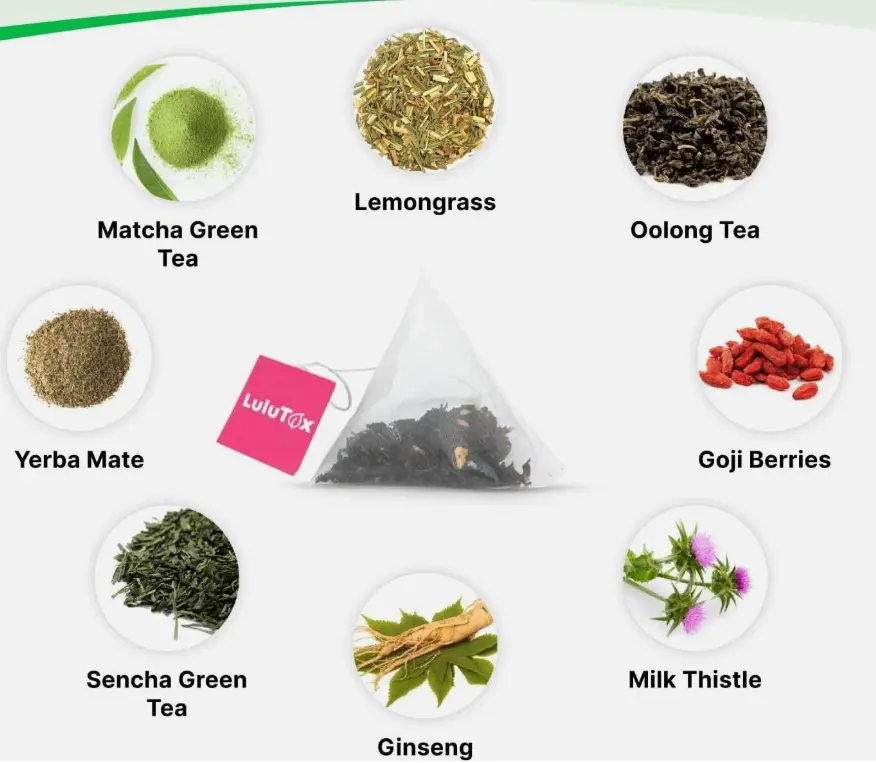 Natural ingredients of the tea